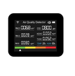 13-in-1 WiFi Smart Air Quality Monitor – CO2, Temp, Humidity Sensor with App Control Monitoring, Desktop Clock & Alarm