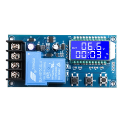 Battery Charge Control Module with LCD Display DC 6~30V Automatic Charging Control with Overcharge Protection (30A)