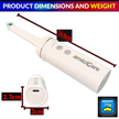 WiFi Oral Endoscope with 6-LED Light - Explore Oral Health with Mobile App Compatibility
