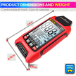 7-in-1 Digital Moisture Meter – Digital Hygrometer For Wall, Wood, Building Materials with Temp Display