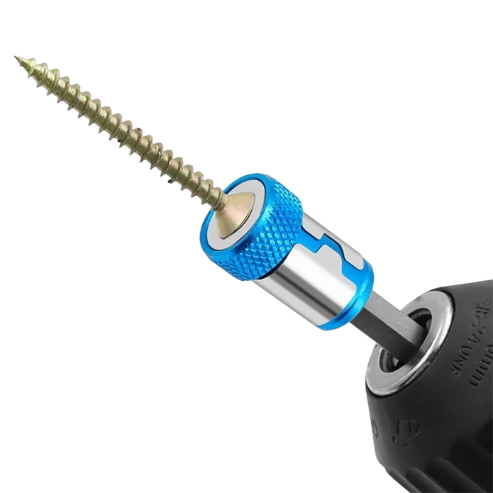 Magnetic Ring for Screwdriver Bits Strong Magnet Drill Bit Holder Alloy Construction Secure Screw Grip
