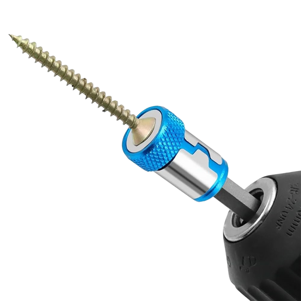 Magnetic Ring for Screwdriver Bits Strong Magnet Drill Bit Holder Alloy Construction Secure Screw Grip
