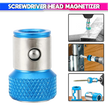 Magnetic Ring for Screwdriver Bits Strong Magnet Drill Bit Holder Alloy Construction Secure Screw Grip