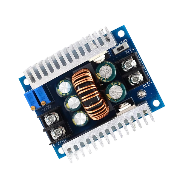 300W 20A DC-DC Buck Converter, 6V-40V to 1.2V-36V Step-Down Power Module, 95% Efficiency