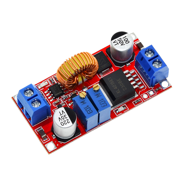 75W 5A DC-DC Buck Converter Module, 4-38V to 1.25-36V Step-Down Power Supply