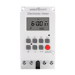 Programmable Timer Switch – 220V, 25A, 1 Sec Interval | Auto On/Off for Light & Fan