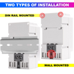 Programmable Timer Switch – 220V, 25A, 1 Sec Interval | Auto On/Off for Light & Fan