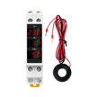 3-in-1 Voltage, Current & Frequency Meter 80- 500V AC, 100A with External CT & Clear LED Display