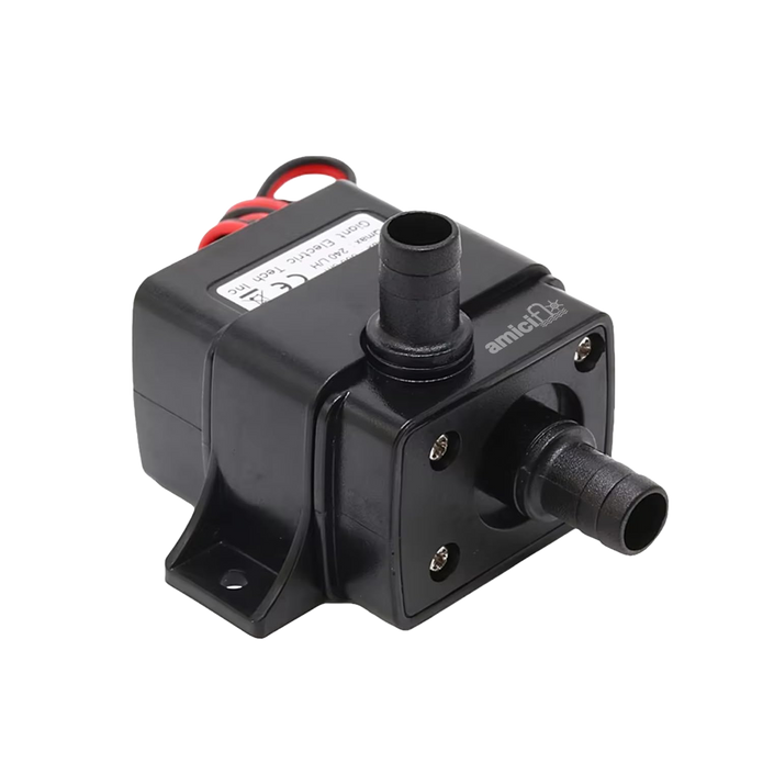 12V DC Brushless Submersible Water Pump, 4.8W Motor 240LPH Flow Rate, 3M Lift Height & Ultra-Quiet Operation