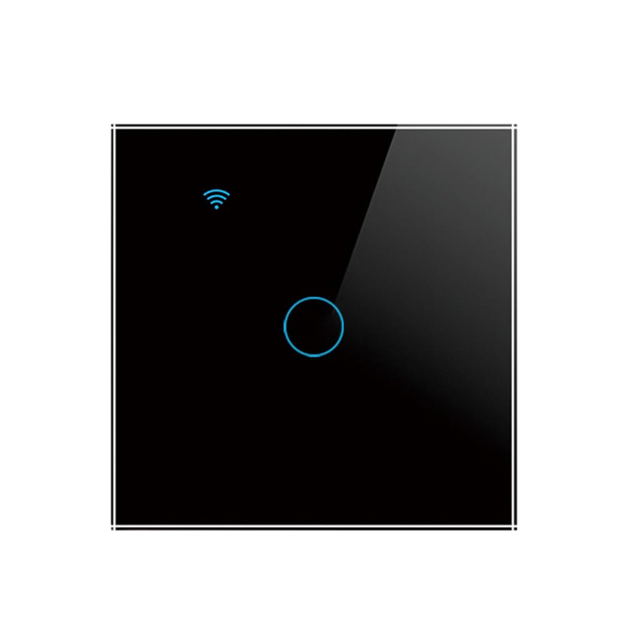 WiFi Touch Switch – 4 Gang, 230V/10A, Alexa/Google Compatible, Interlocking, SmartLife App