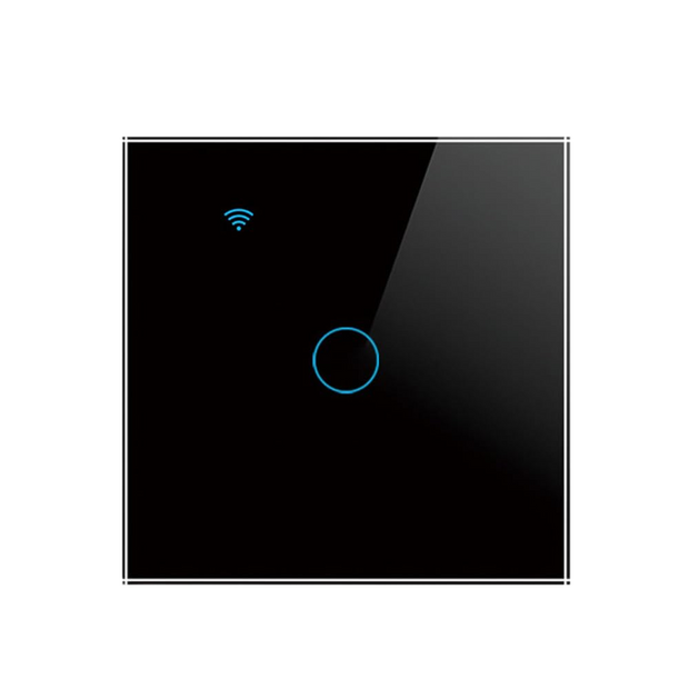 WiFi Touch Switch – 4 Gang, 230V/10A, Alexa/Google Compatible, Interlocking, SmartLife App