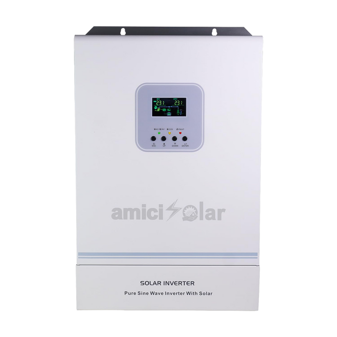 MPPT Solar Inverter | Dual AC & DC Input| Supports 2000W Solar Panel (1.6kW Hybrid Inverter)