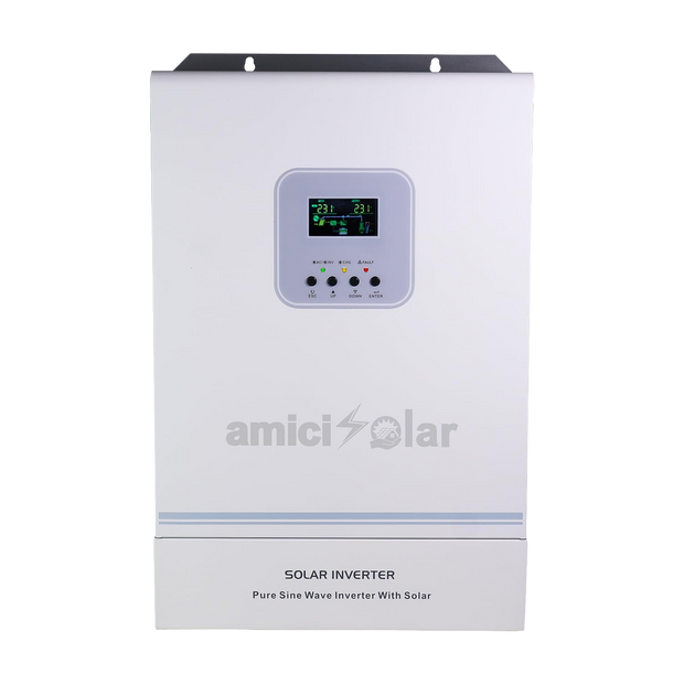 MPPT Solar Inverter | Dual AC & DC Input| Supports 2000W Solar Panel (1.6kW Hybrid Inverter)