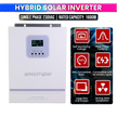 MPPT Solar Inverter | Dual AC & DC Input| Supports 2000W Solar Panel (1.6kW Hybrid Inverter)
