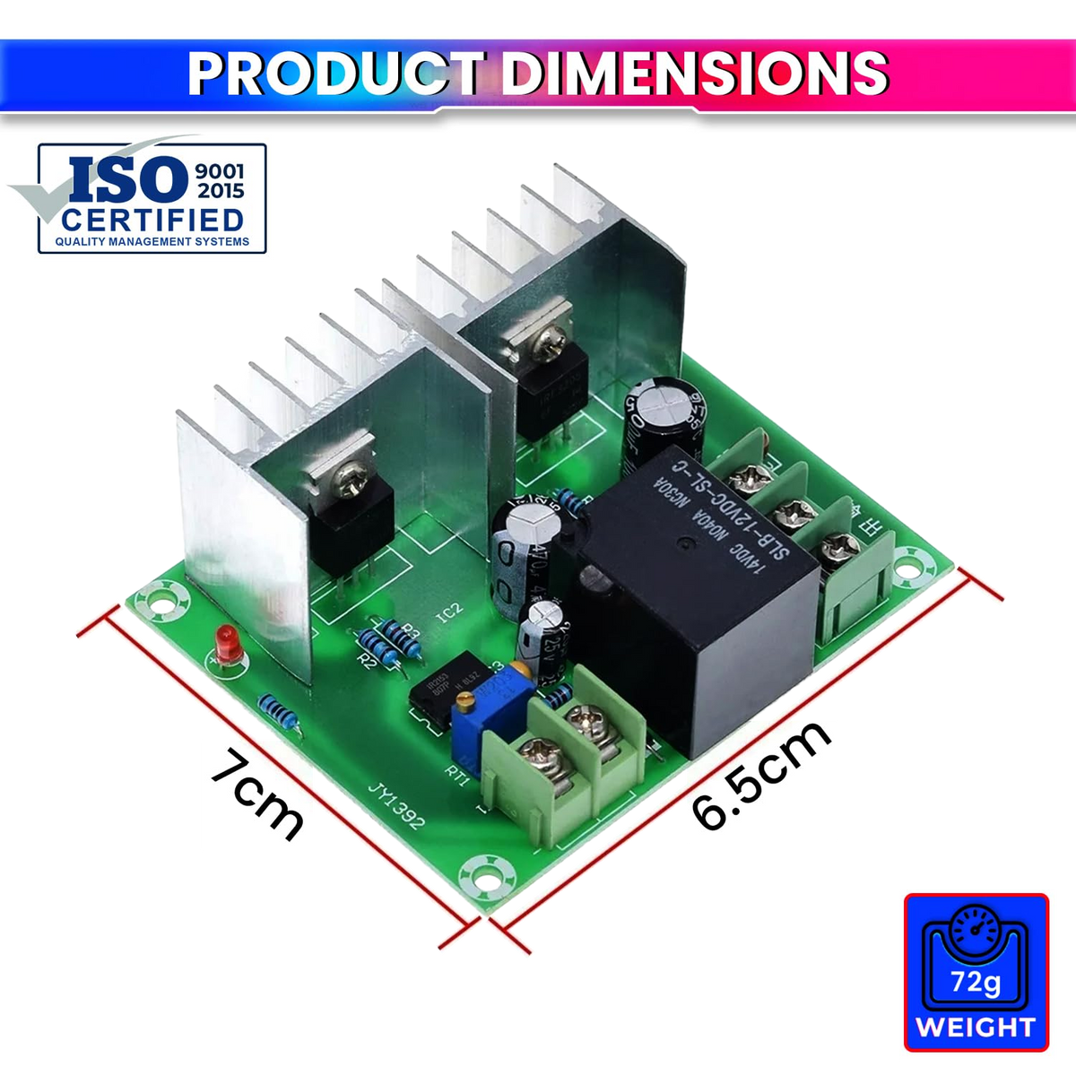 300W Inverter Driver Board 12V DC to 220V AC Low Frequency Power Converter Module