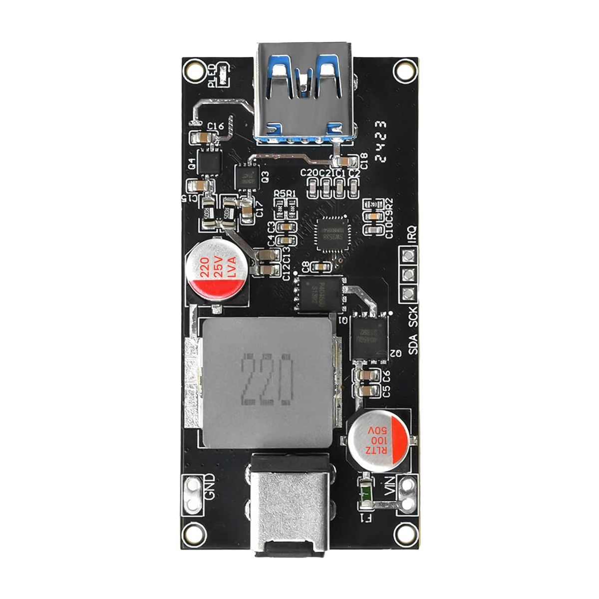 140W USB-C Fast Charging & Discharging Module Supports 2S–6S Lithium Batteries Smart Protection
