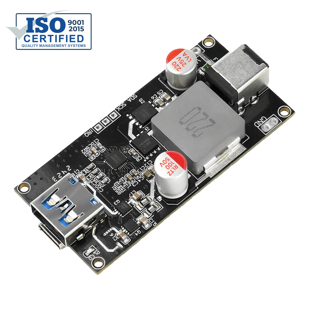 140W USB-C Fast Charging & Discharging Module Supports 2S–6S Lithium Batteries Smart Protection