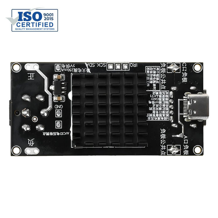 140W USB-C Fast Charging & Discharging Module Supports 2S–6S Lithium Batteries Smart Protection