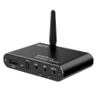Bluetooth 5.4 Audio Receiver & Transmitter with Mic, Remote, aptX-LL, Dual Connection, 3.5mm AUX