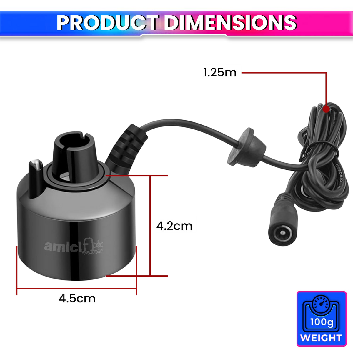 Ultrasonic Mist Maker Fogger Atomizer Spray Machine With Auto Shut-Off For Parties & Function