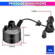 Ultrasonic Mist Maker Fogger Atomizer Spray Machine With Auto Shut-Off For Parties & Function