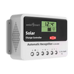 Solar Charge Controller 50A, Intelligent Battery Regulator for Solar Panel LCD Display with USB Port (50A)