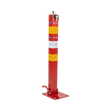 Heavy Duty Folding Parking Barrier Lock with Keys & Foot Quick-Deploy for Home, Office & Private Driveways