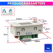 150W 8A Programmable DC Power Supply Module with LCD Display