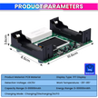 Battery Capacity Tester for 18650 Type, Digital Battery Power Detector Module