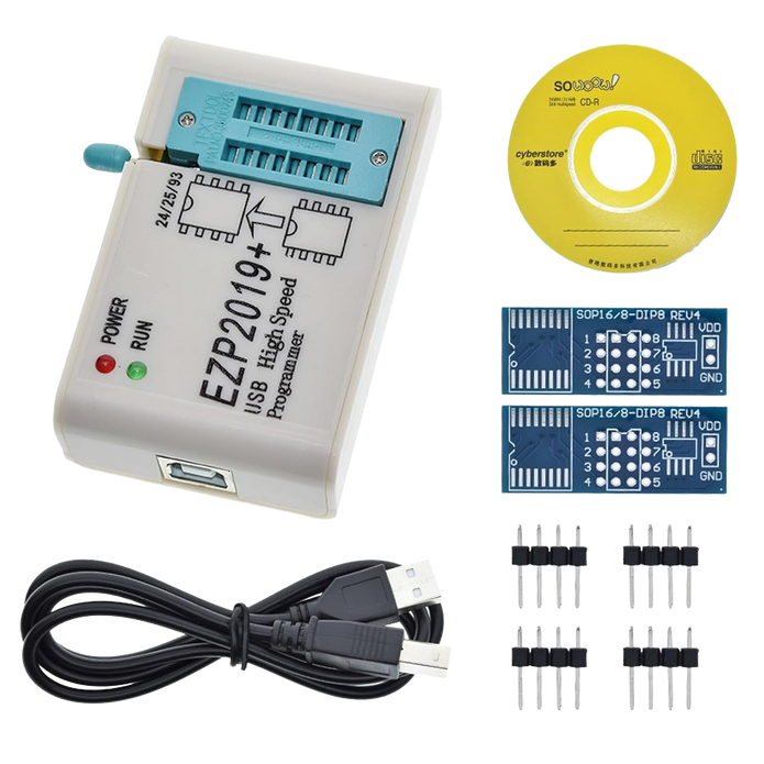 EZP2019+ High-Speed USB SPI Programmer for EEPROM/BIOS Flash Chip Programming