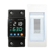 amiciSmart upgraded black 63A voltage protector with protective mount