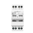 63A Manual Transfer Switch — Single-phase · 2-pole · I / OFF / II