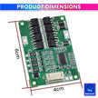 12V 4S 20A LiFePO4 Battery Management System Smart Protection for 12.8V Battery Packs