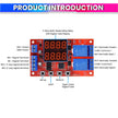 12V 10A Adjustable Time Delay Relay Module – 32 Modes Dual LED Timer Switch with Digital Display amiciKart c0tmiz-hs.myshopify.com