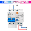 RCBO professional installation wiring diagram