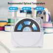 amiciCare 3D Printer Filament Dryer Box with Fan & LCD Display, 35–55°C Adjustable Heating, 0–24H Timer, Dry While Printing, 1.75/2.85/3mm Filament Support, Low-Noise Design