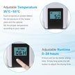 amiciCare 3D Printer Filament Dryer Box with Fan & LCD Display, 35–55°C Adjustable Heating, 0–24H Timer, Dry While Printing, 1.75/2.85/3mm Filament Support, Low-Noise Design