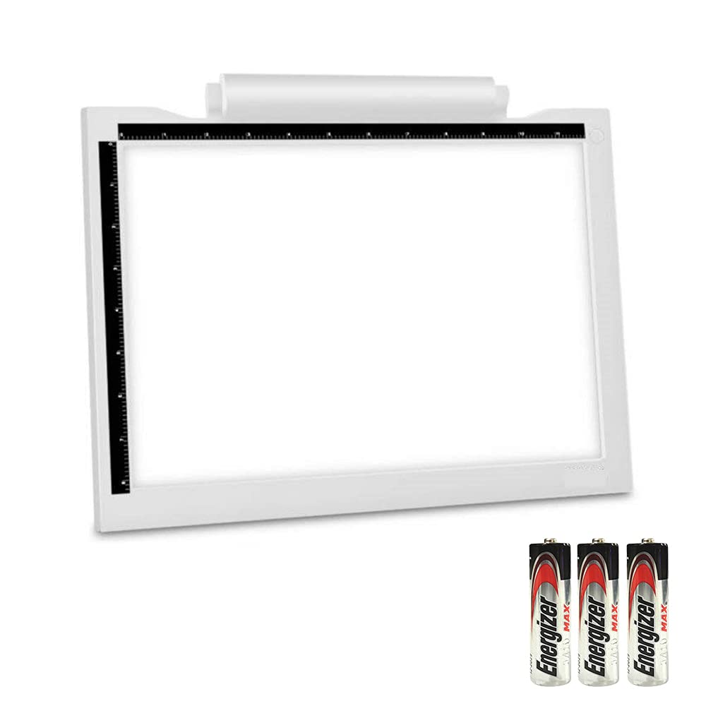 LED Drawing /Tracing Board A4 Size (Battery Operated) with 3x AA Battery