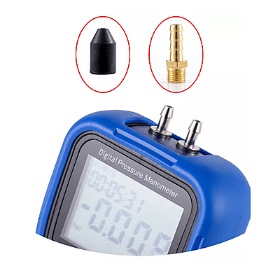 Digital Pressure Manometer (TM510) with 9V battery