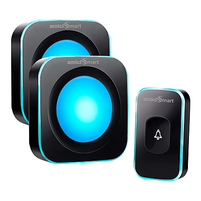 Smart Doorbell (1 Transmitter + 2 receiver)