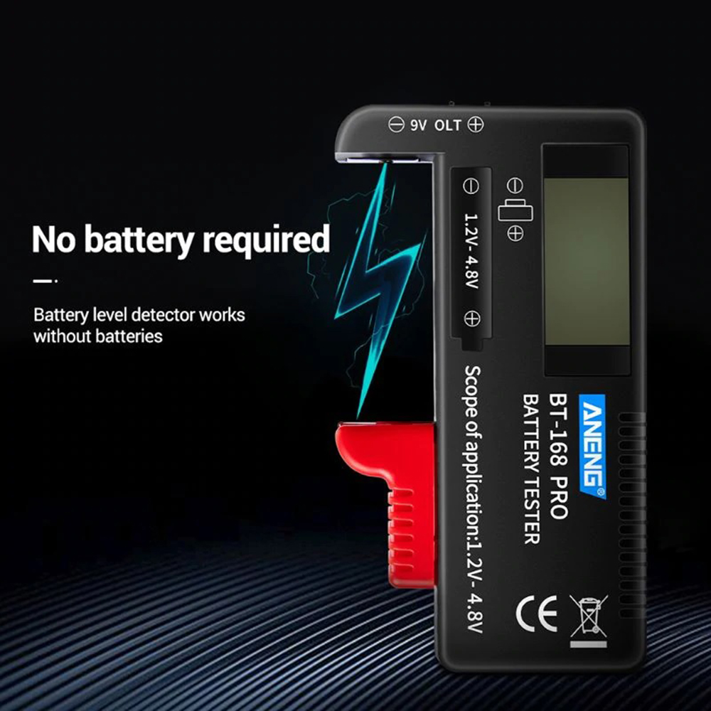 BT-168 PRO Digital Battery Voltage Tester