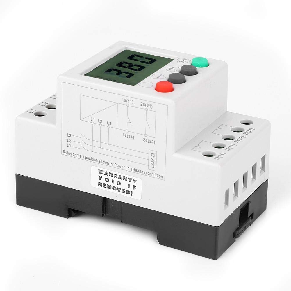 3 Phase Adjustable 300-500V Over/Under Voltage Protection Relay