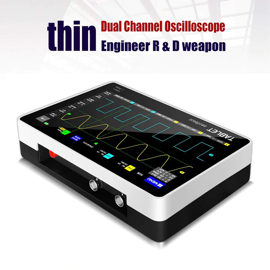 Touchscreen Portable Oscilloscope - ADS1013