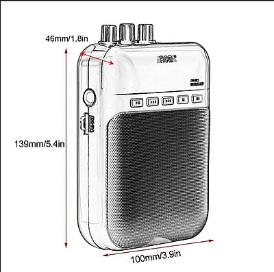 Portable 3W Guitar Amplifier