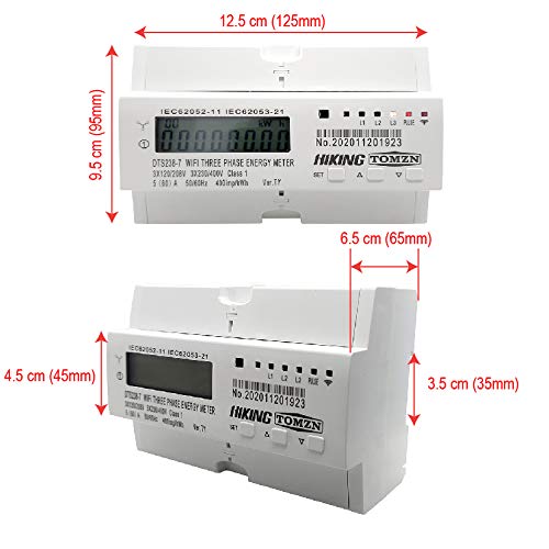3 Phase WIFI Energy Meter With WISEN Operated