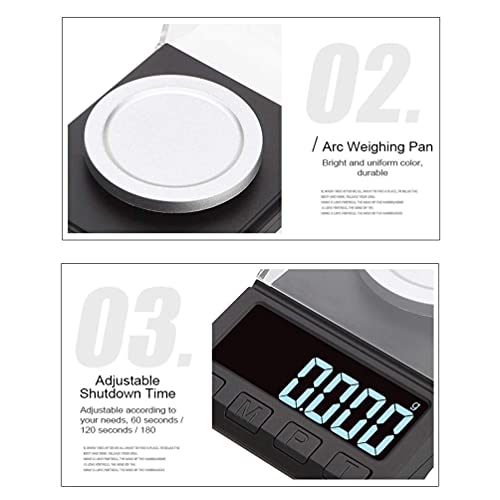 High Precision Pocket Weighing Scale 200g - New Type with AAA Battery