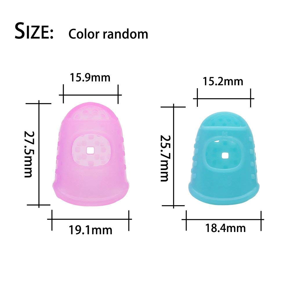 4 in 1 Flexible Fingerstall Silicone Fingertip Protector