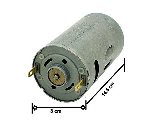 DIY 12V DC Motor with 16 Bits and Chuck with Battery and Adapter