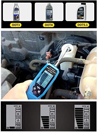 Advance Brake Fluid Tester with 4x AAA Battery