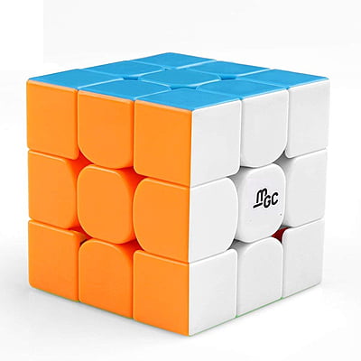 3x Professional Plastic Rubic's Cube